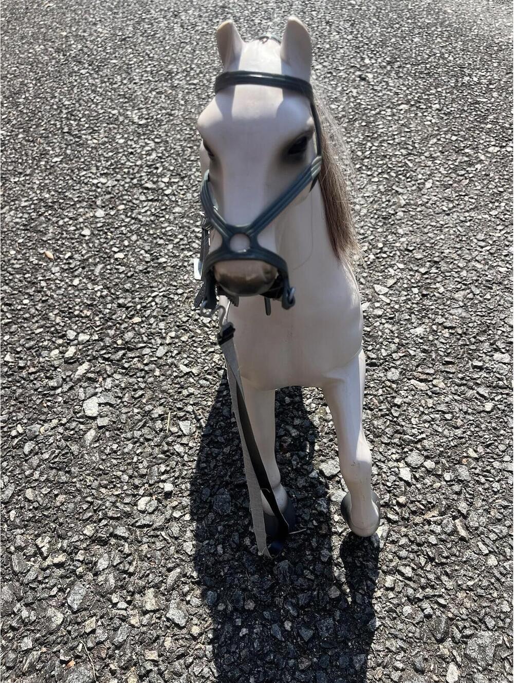 Battat Our Generation 20” Horse White w/ Saddle | Doll
